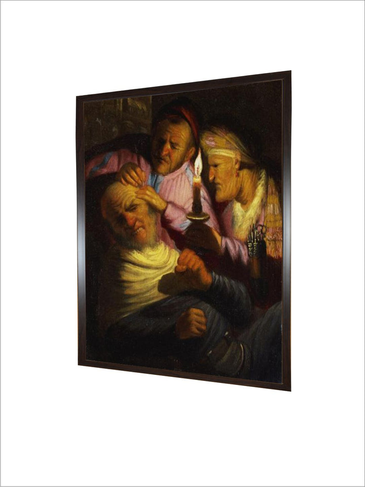 The Sense of Touch: the Stone Operation by Rembrandt Van Rijn