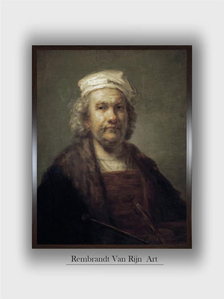Self-Portrait by Rembrandt Van Rijn