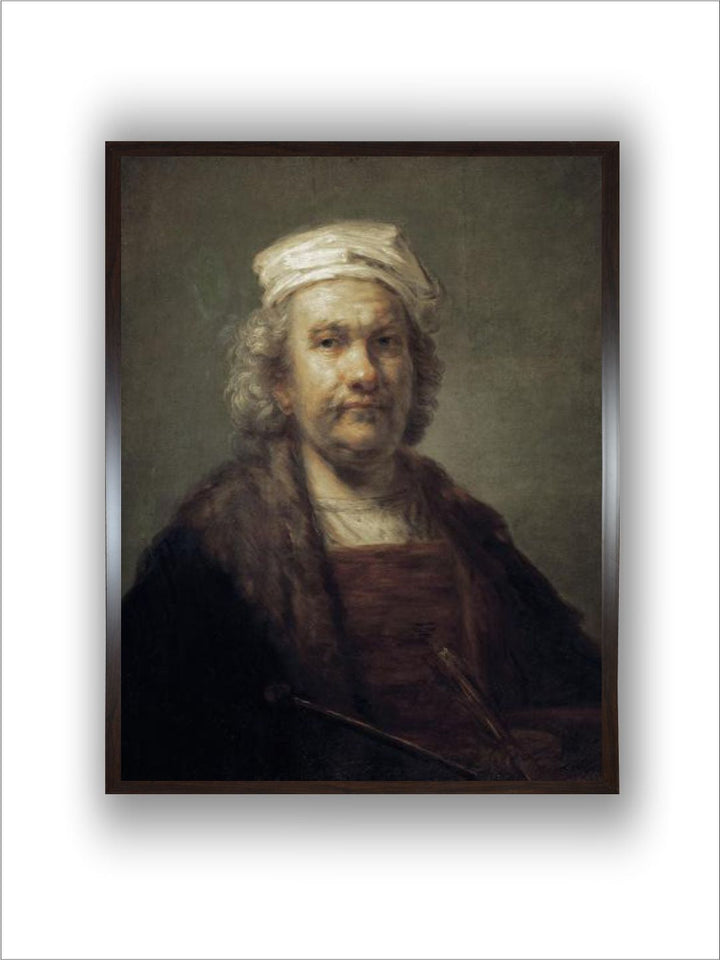 Self-Portrait by Rembrandt Van Rijn