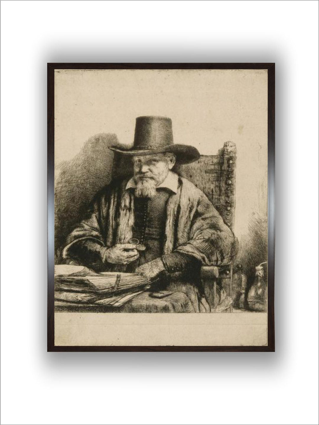 Portrait du docteur Arnold Tholinx by Rembrandt Van Rijn