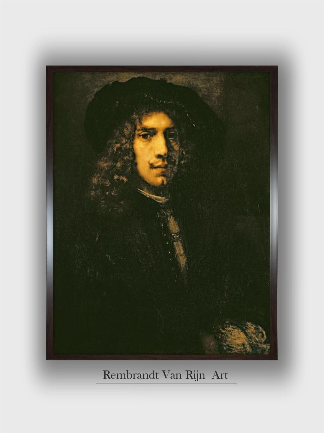 Portrait of a Young Man, 1658 by Rembrandt Van Rijn