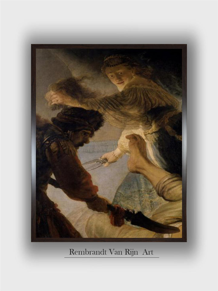 The Blinding of Samson by Rembrandt Van Rijn