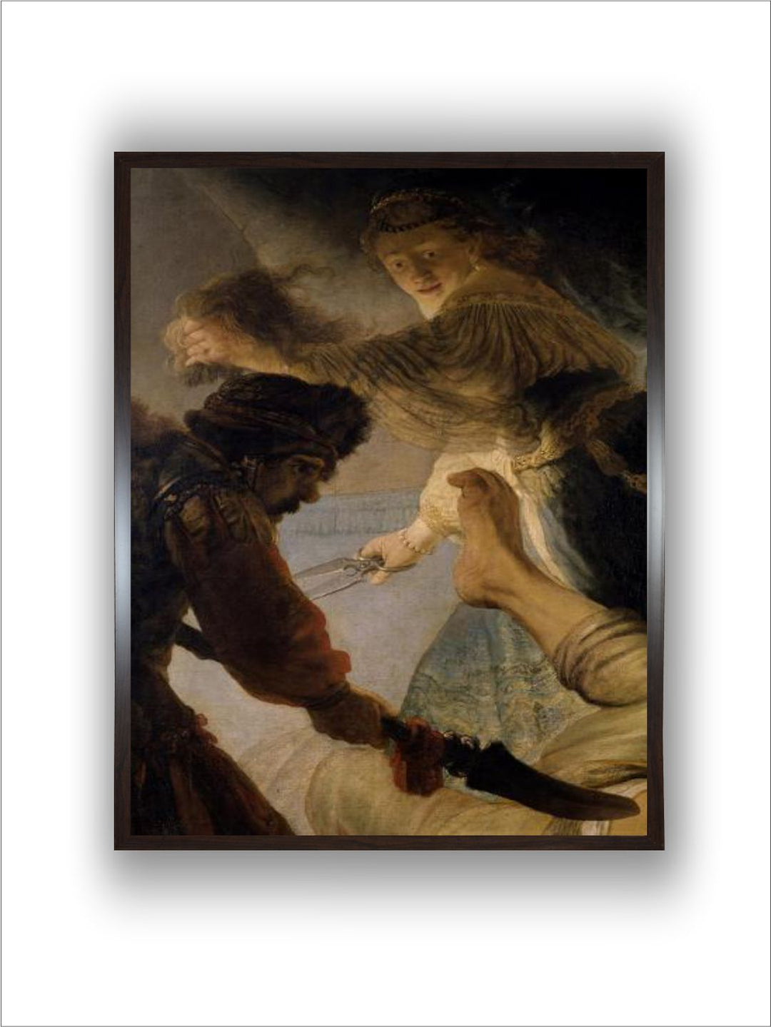 The Blinding of Samson by Rembrandt Van Rijn