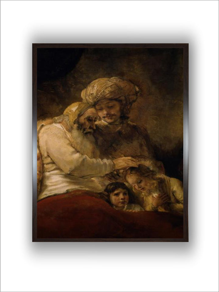 Jacob's Blessing by Rembrandt Van Rijn