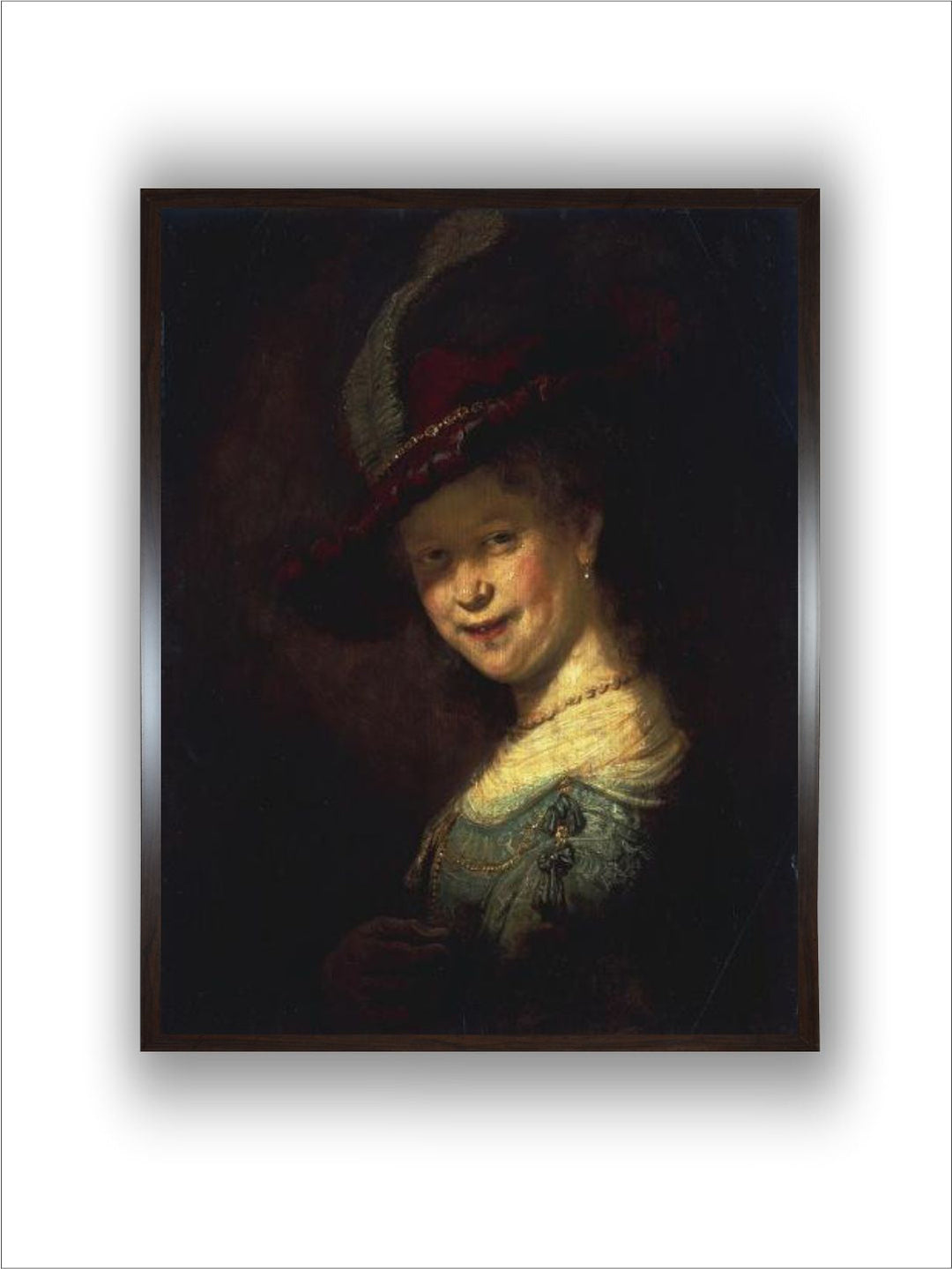 Saskia As a Girl by Rembrandt Van Rijn