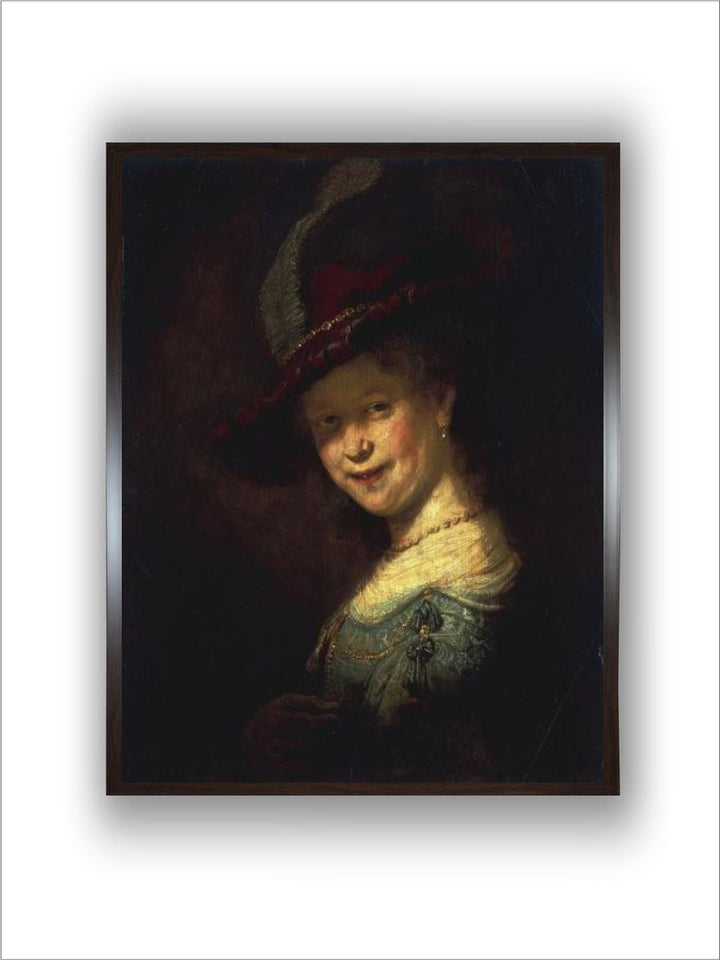 Saskia As a Girl by Rembrandt Van Rijn