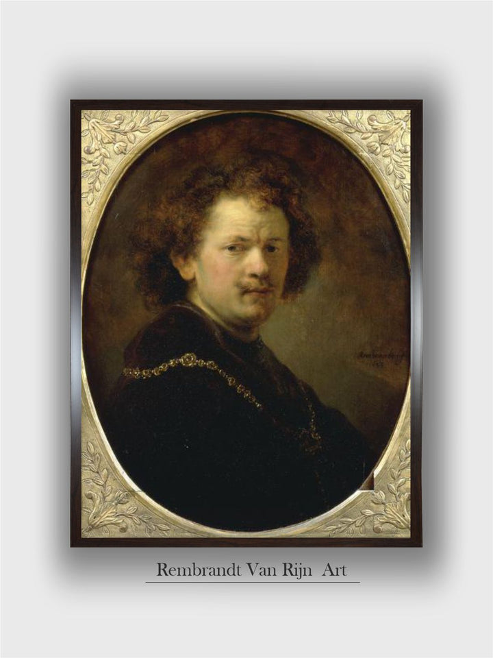 Self-Portrait by Rembrandt Van Rijn