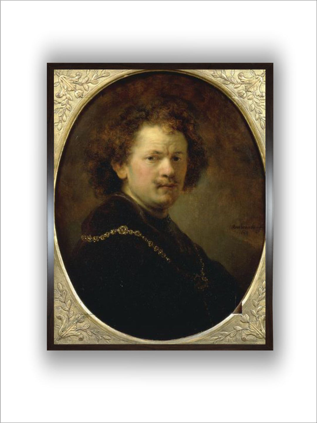 Self-Portrait by Rembrandt Van Rijn