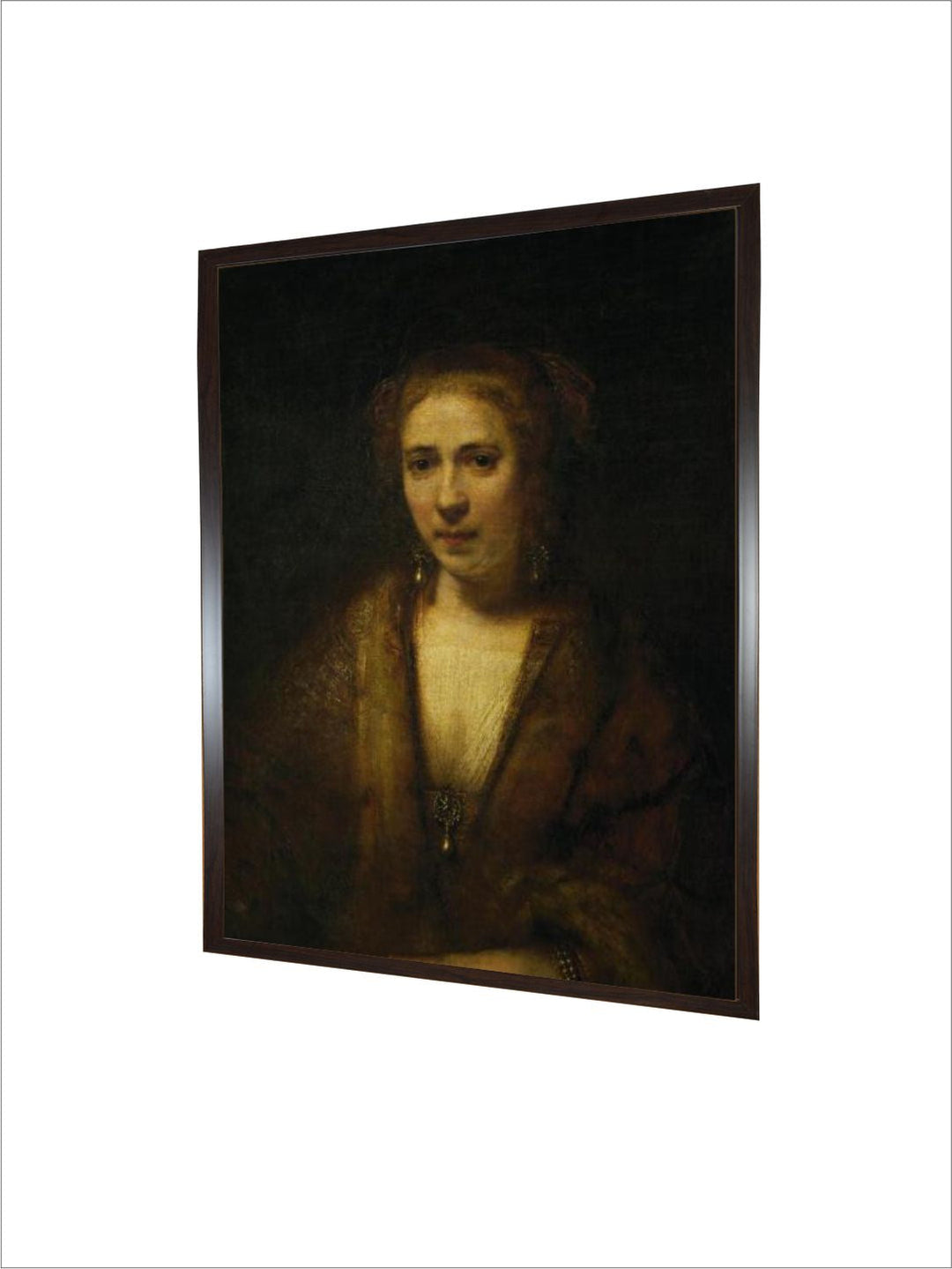 Portrait of Hendrijke Stoffels, 1655 by Rembrandt Van Rijn