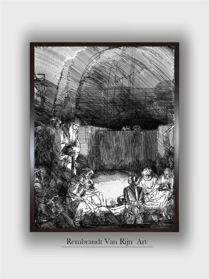 The Entombment', C1654 by Rembrandt Van Rijn