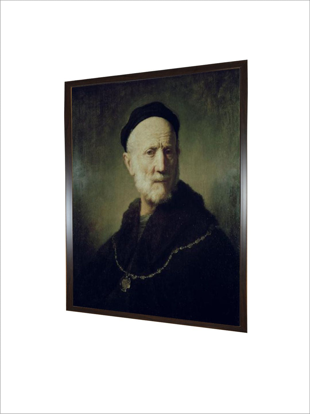 Portrait of Rembrandt's Father by Rembrandt Van Rijn
