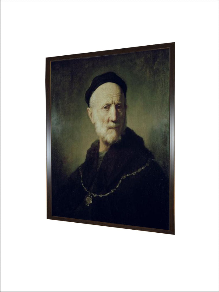 Portrait of Rembrandt's Father by Rembrandt Van Rijn