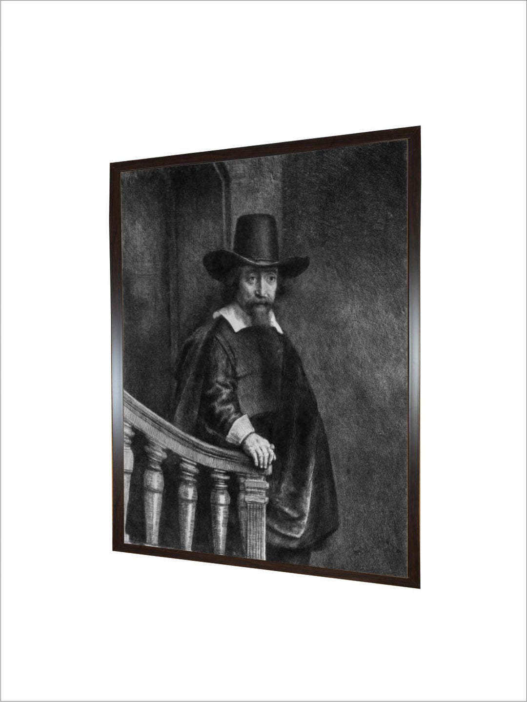 Ephraim Bonus, Known as "The Jew with the Banister" 1647 by Rembrandt Van Rijn
