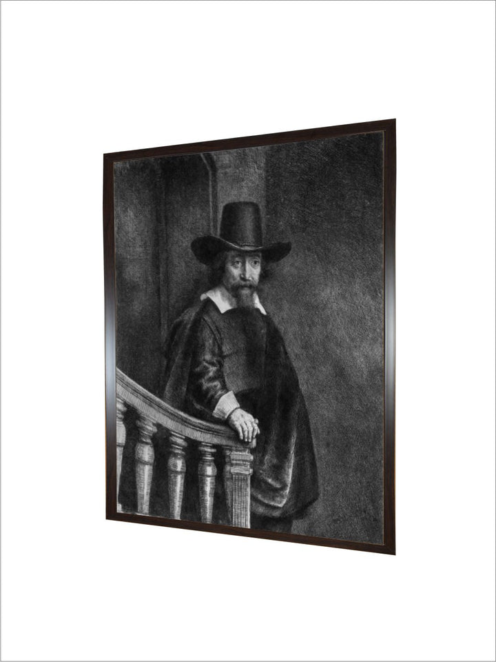 Ephraim Bonus, Known as "The Jew with the Banister" 1647 by Rembrandt Van Rijn