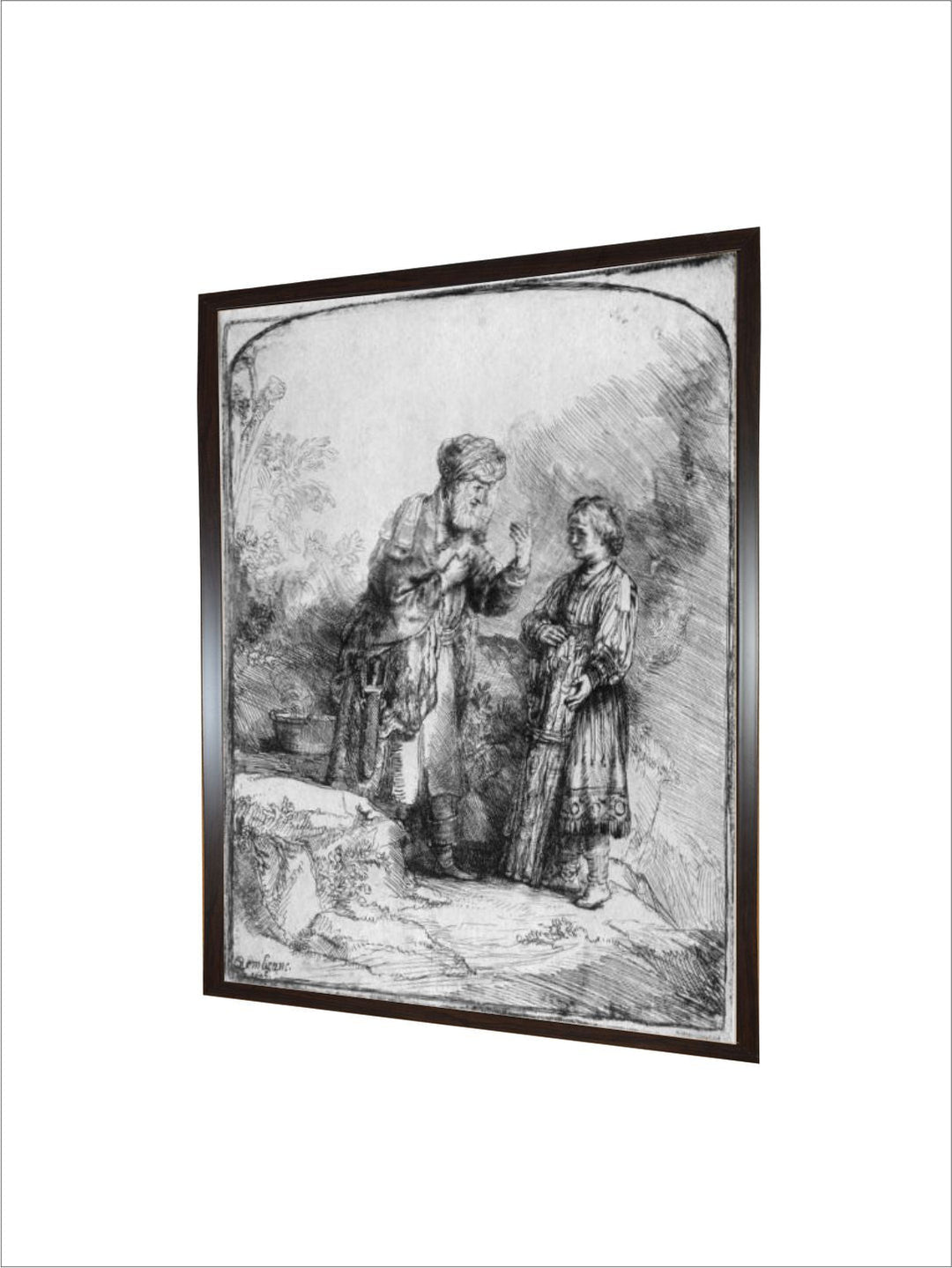 Abraham and Isaac, 1645 by Rembrandt Van Rijn