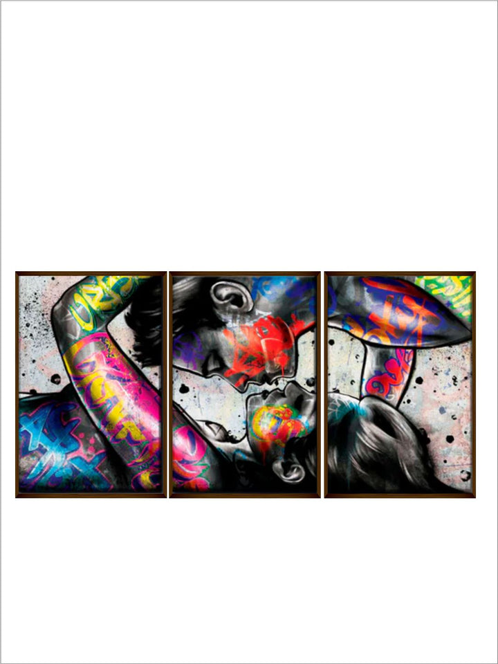 "  Grey & Pink Abstract Painting Wall Art''