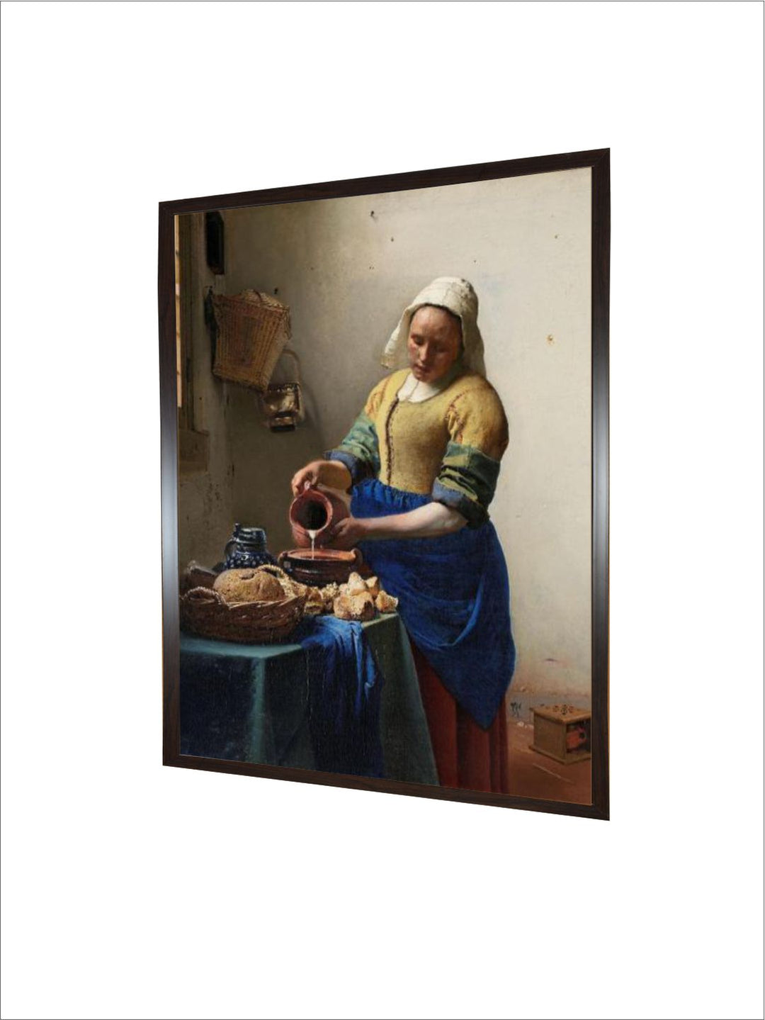 The Milkmaid by Johannes Vermeer