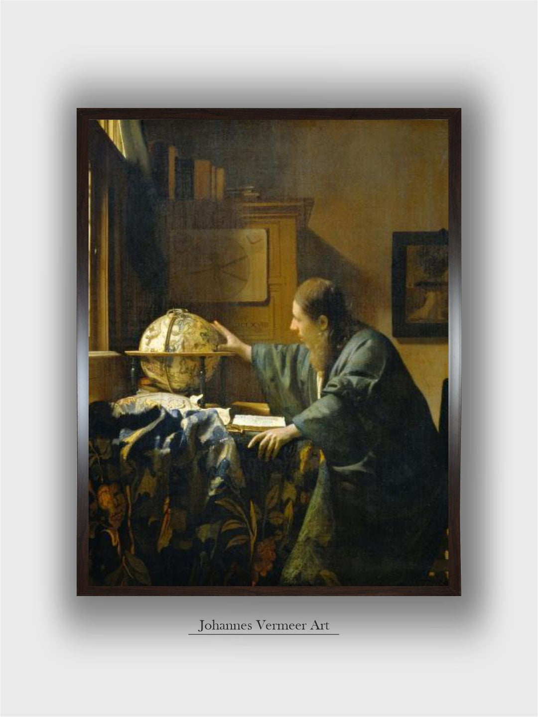 The Astronomer by Johannes Vermeer