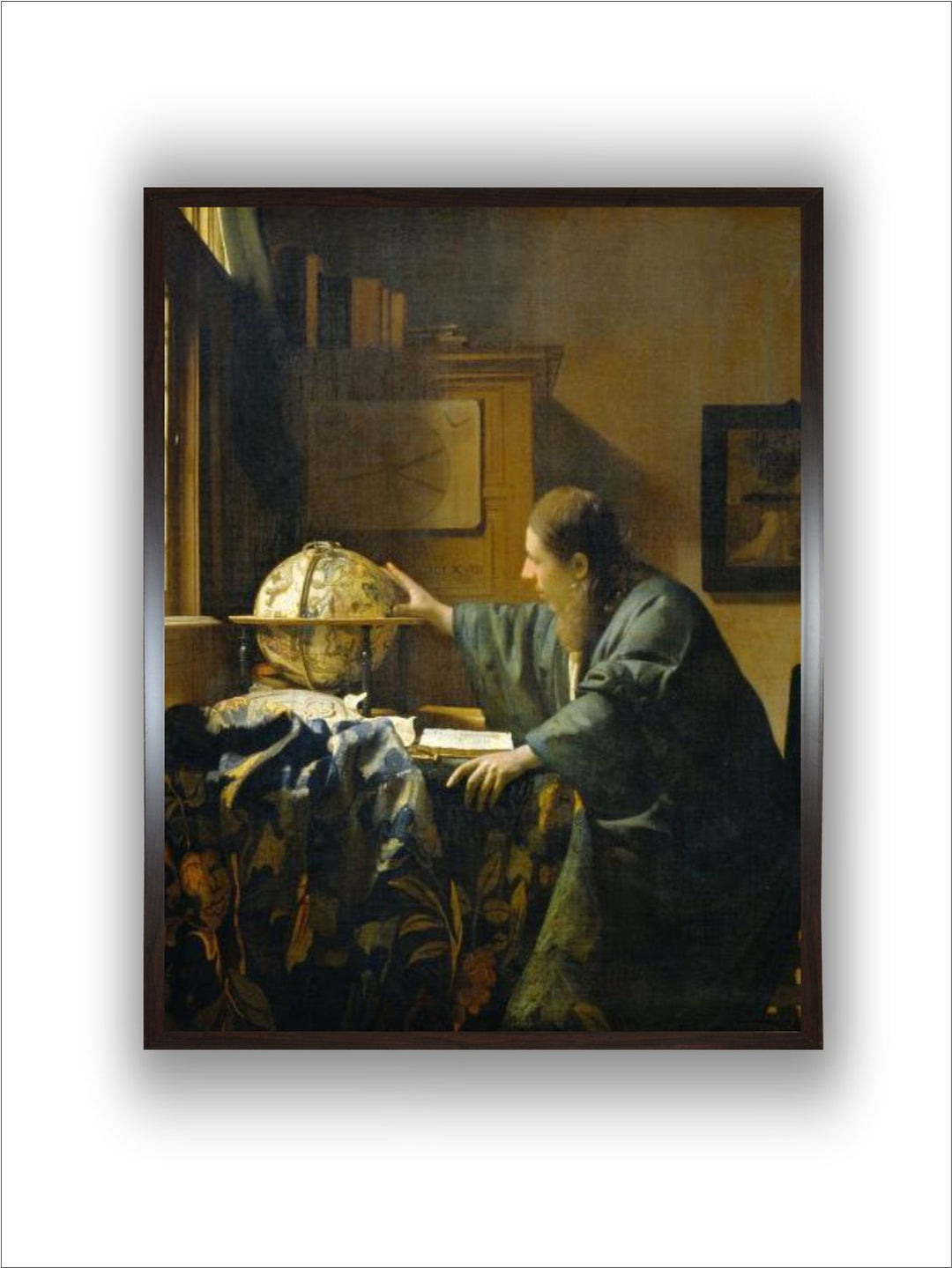 The Astronomer by Johannes Vermeer