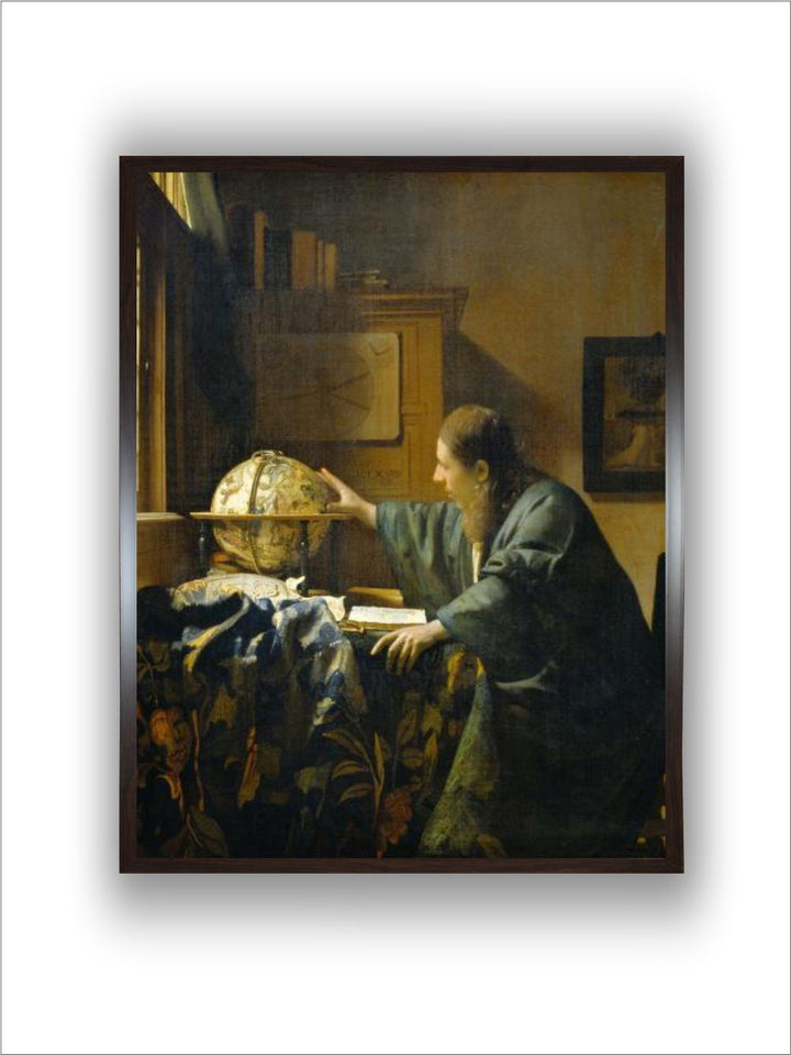 The Astronomer by Johannes Vermeer