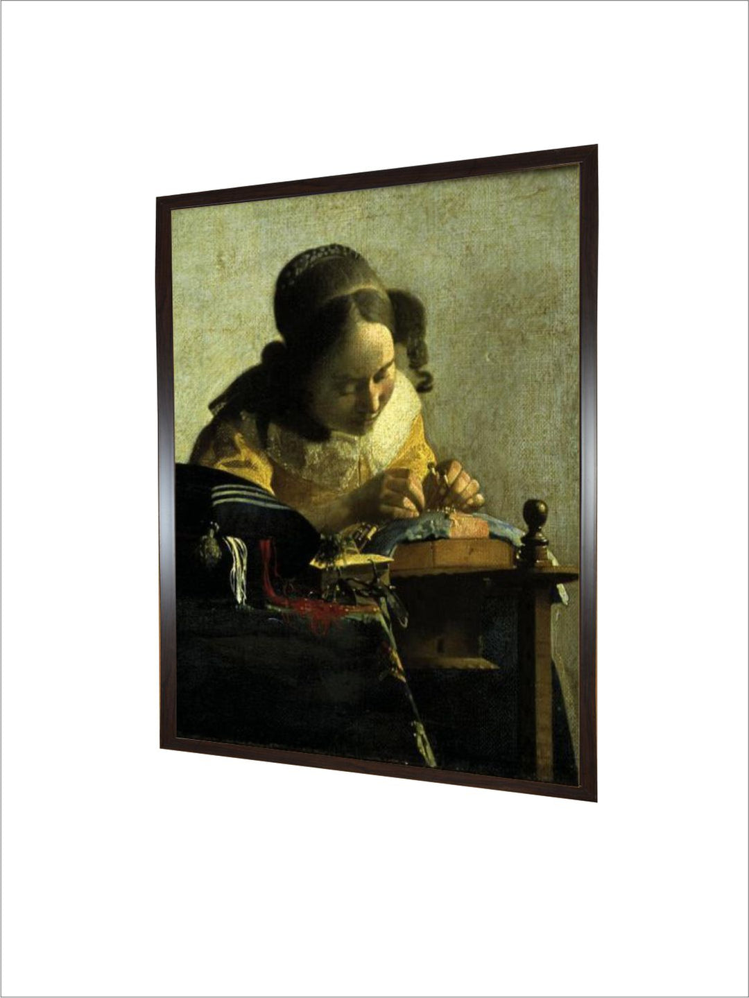 The Lacemaker by Johannes Vermeer
