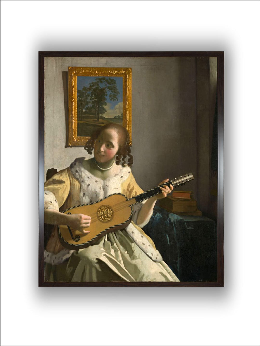 The Guitar Player by Johannes Vermeer
