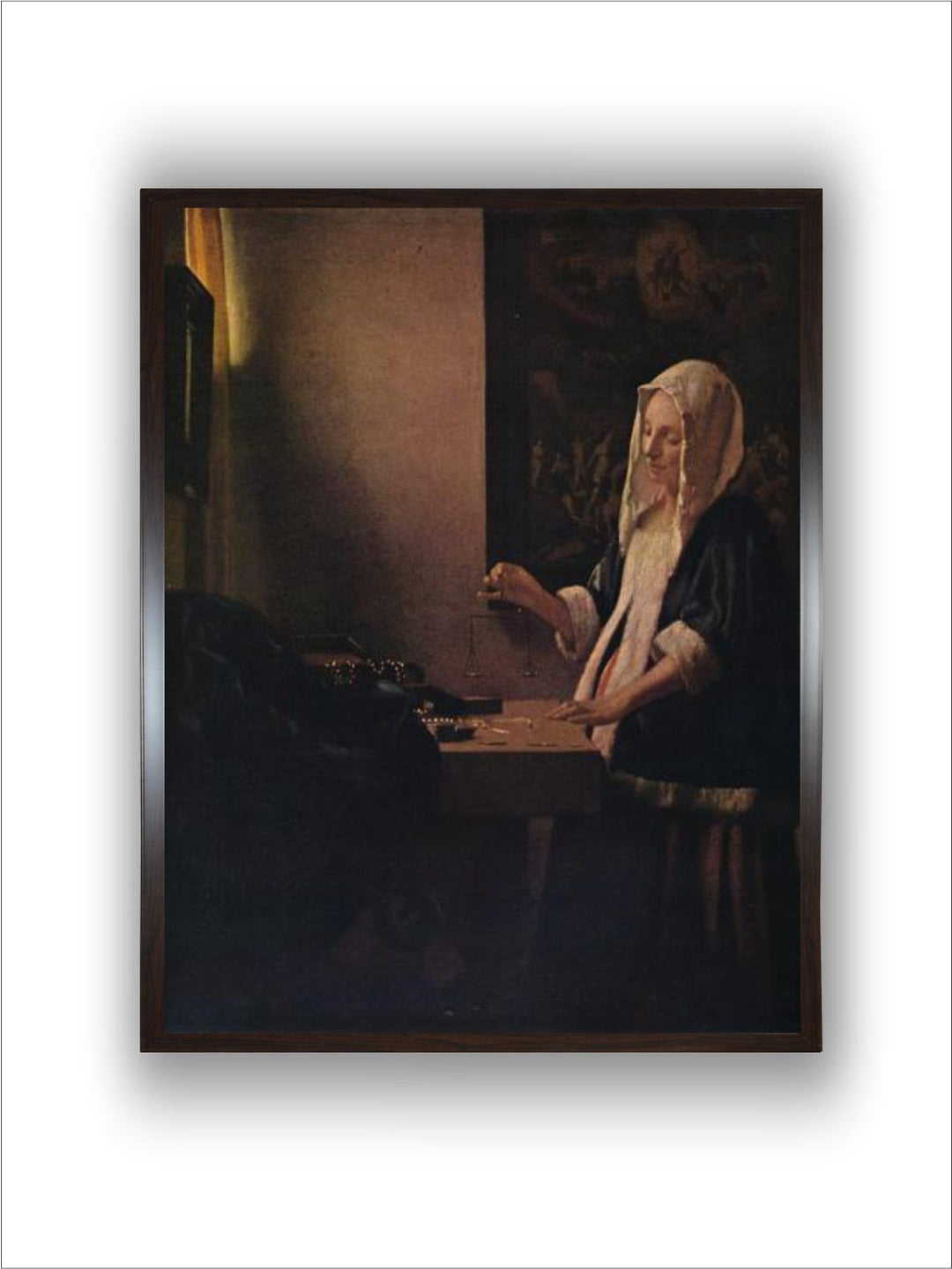 Woman Holding a Balance', c1664 by Johannes Vermeer