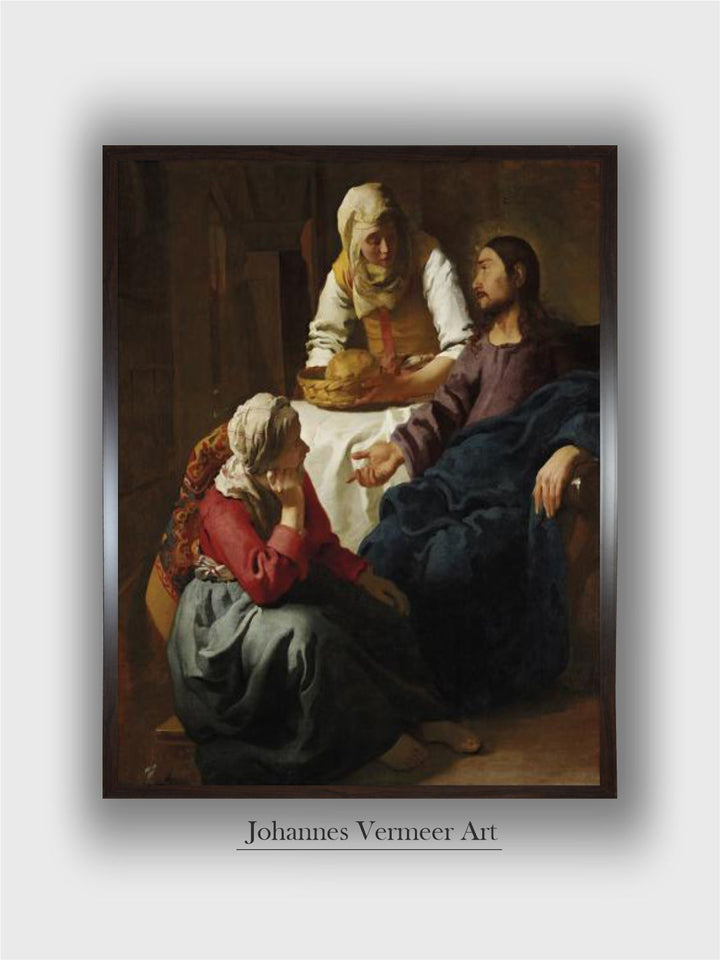 Christ in the House of Martha and Mary by Johannes Vermeer