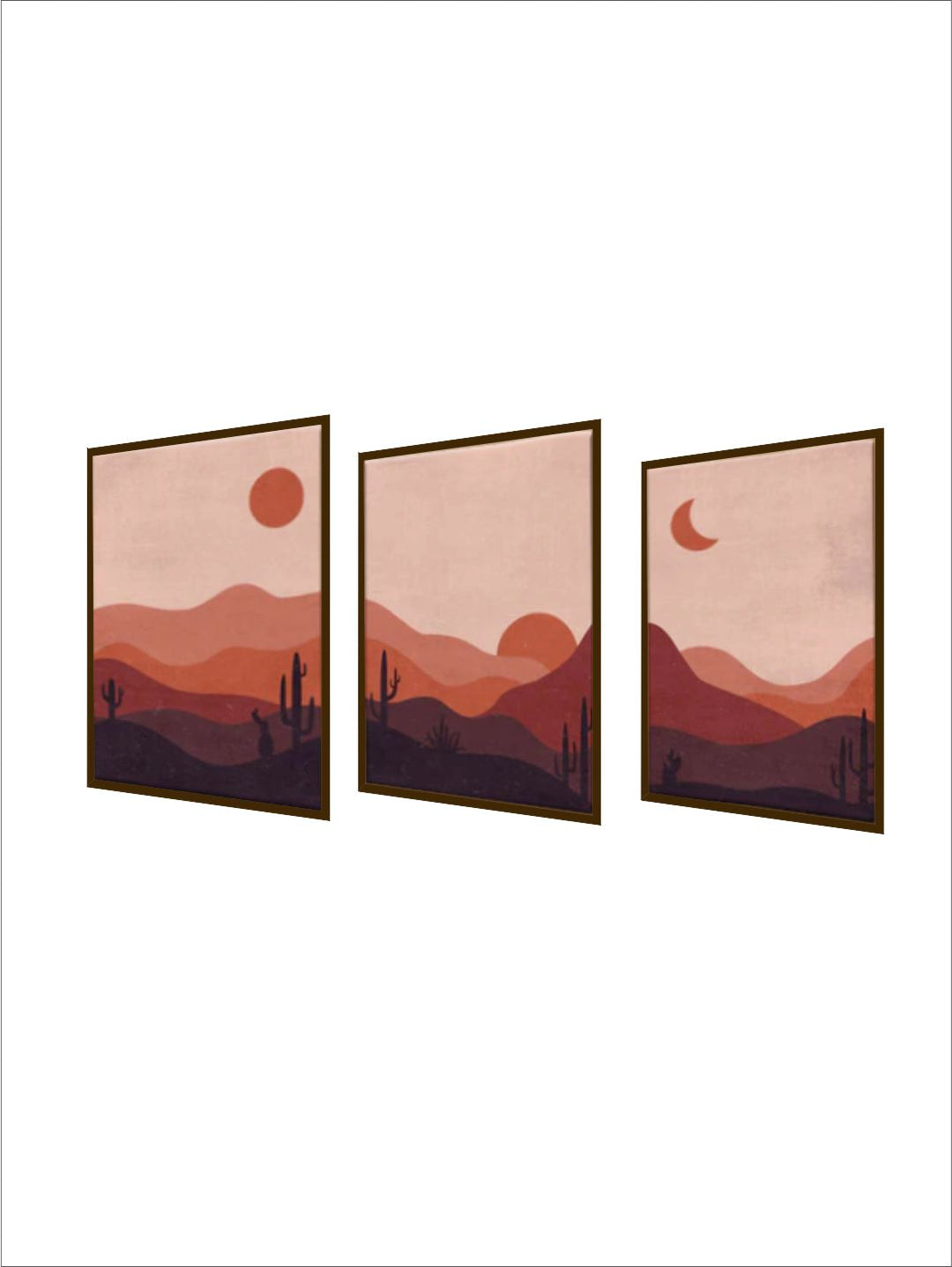 "  Red & Pink Abstract Painting Wall Art''