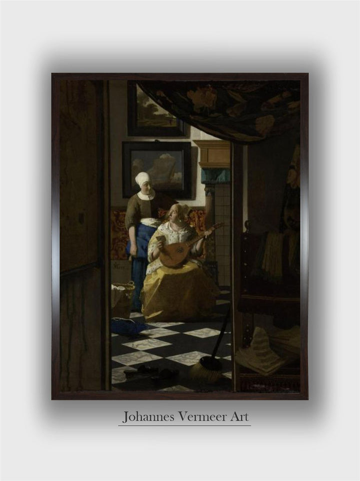 Love Letter by Johannes Vermeer