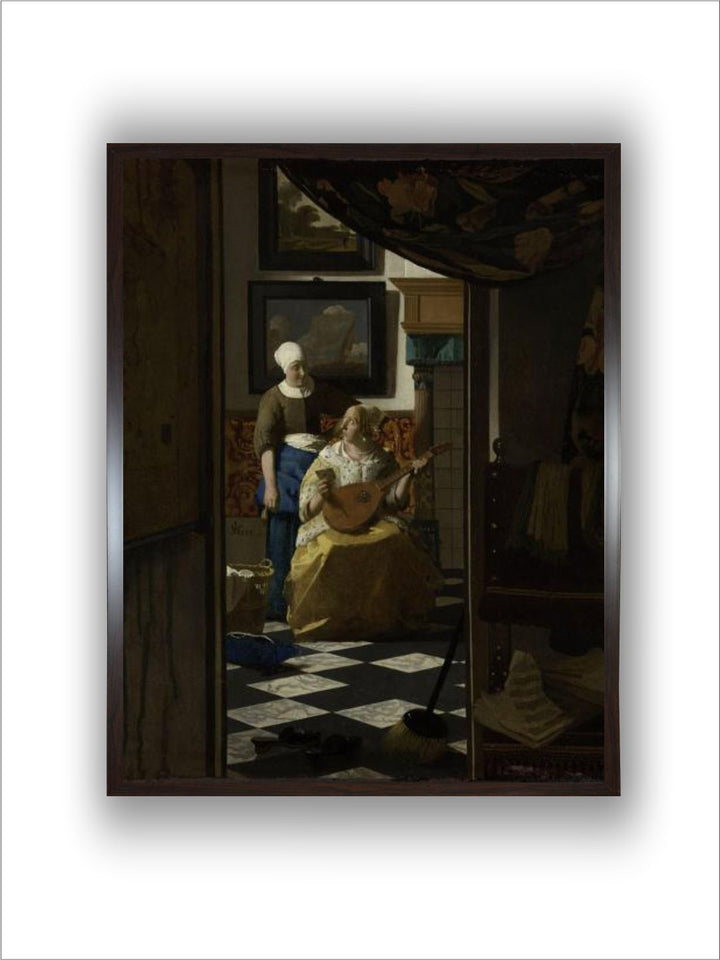 Love Letter by Johannes Vermeer