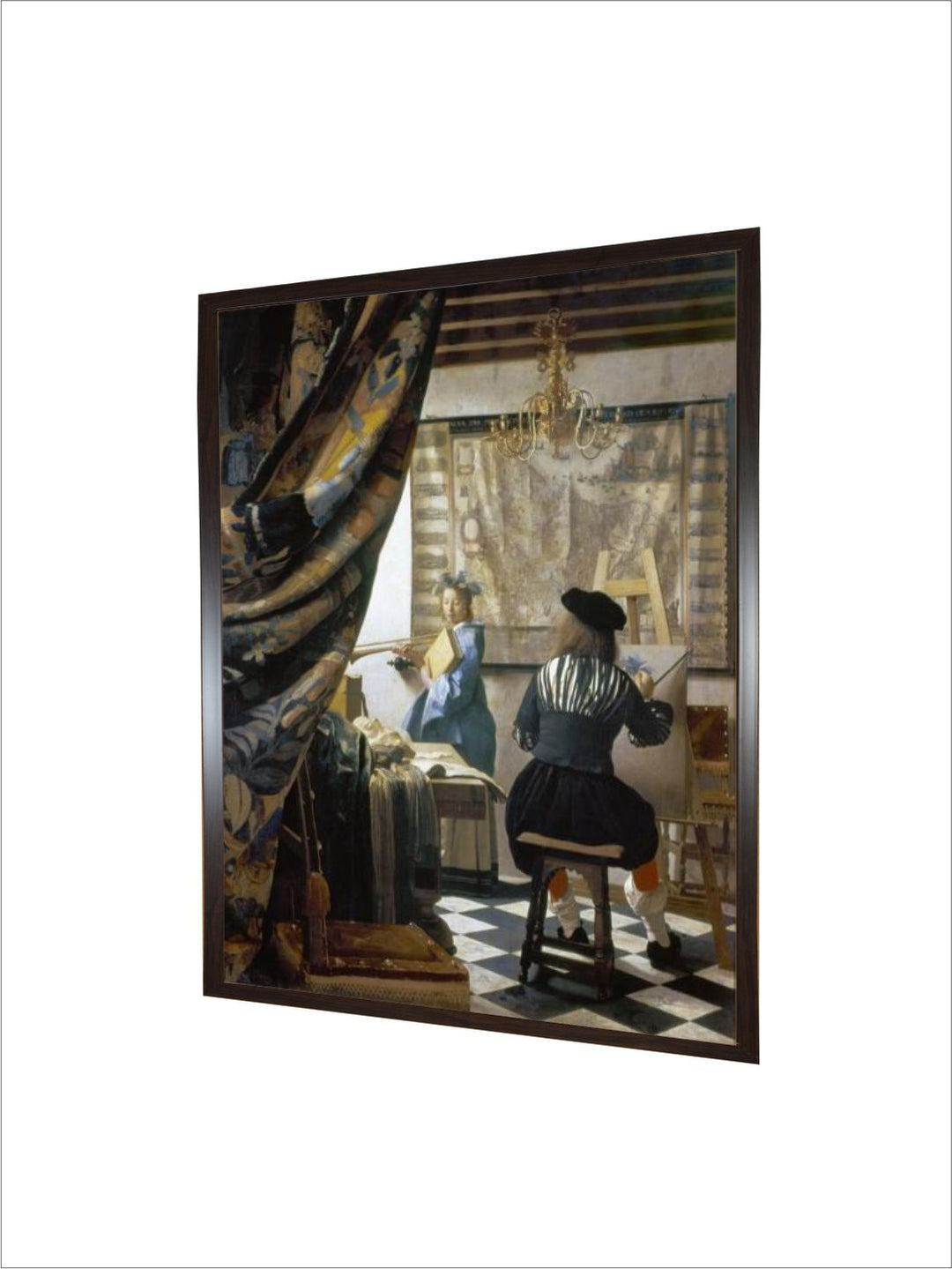 The Art of Painting (The Artist's Studio), C. 1666-68 by Johannes Vermeer