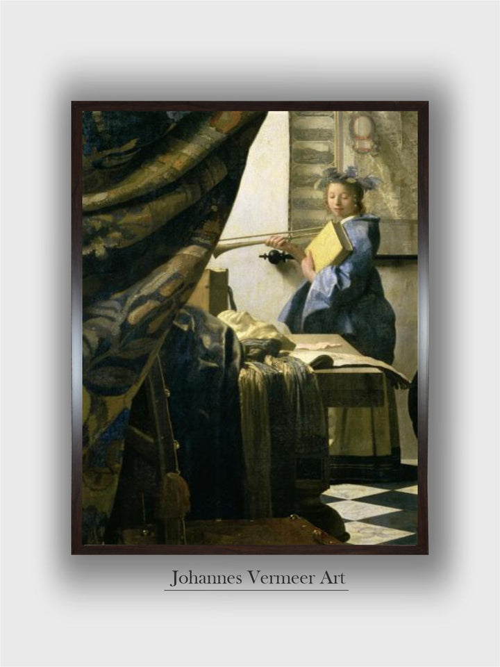 The Painter in His Studio, 1665-6 by Johannes Vermeer