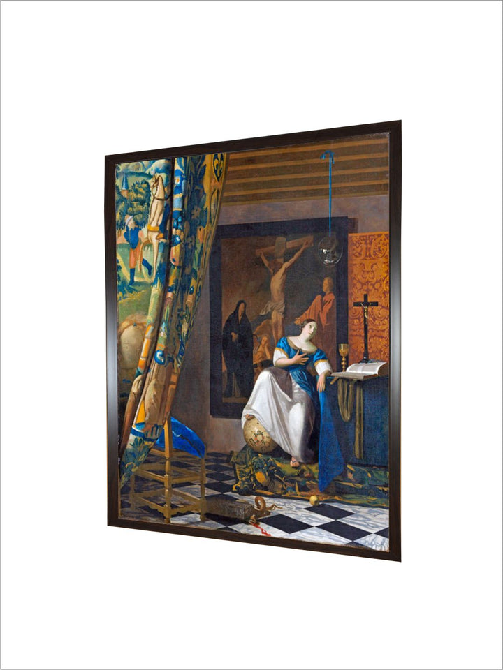 The Allegory of the Faith by Johannes Vermeer