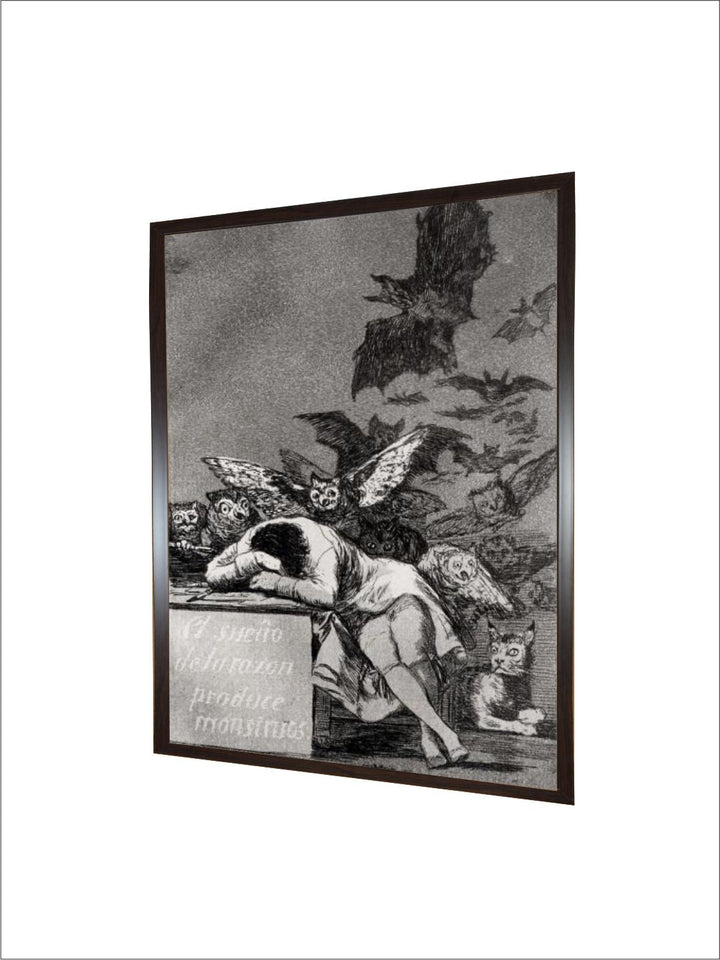 The Sleep of Reason Produces Monsters, from "Los Caprichos by Francisco de Goya
