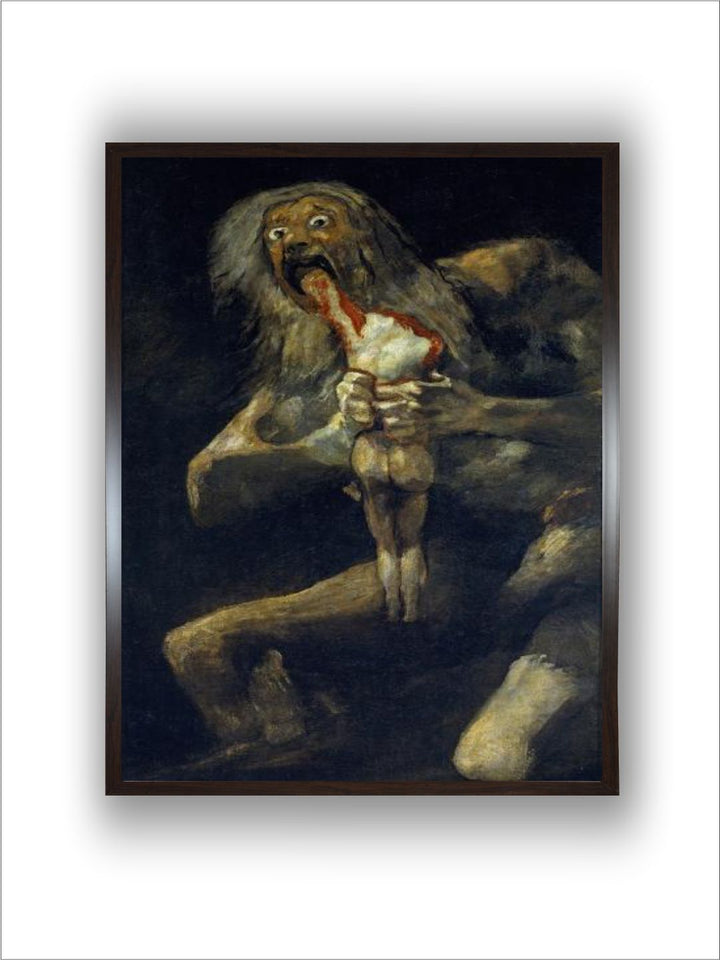 Saturn devouring His Son by Francisco de Goya