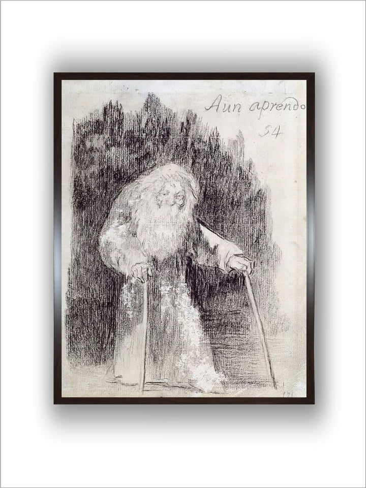 I Am Still Learning by Francisco de Goya