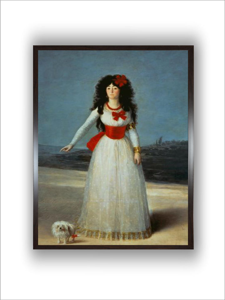 Maria Teresa Cayetana de Silva, duchess of Alba by Francisco de Goya