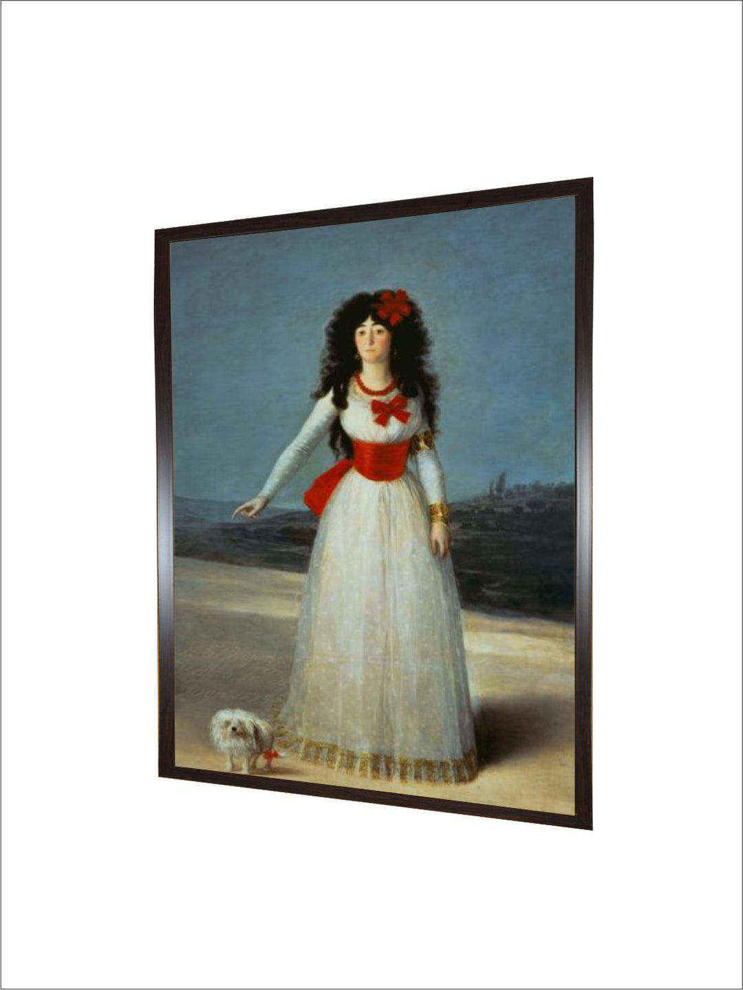 Maria Teresa Cayetana de Silva, duchess of Alba by Francisco de Goya