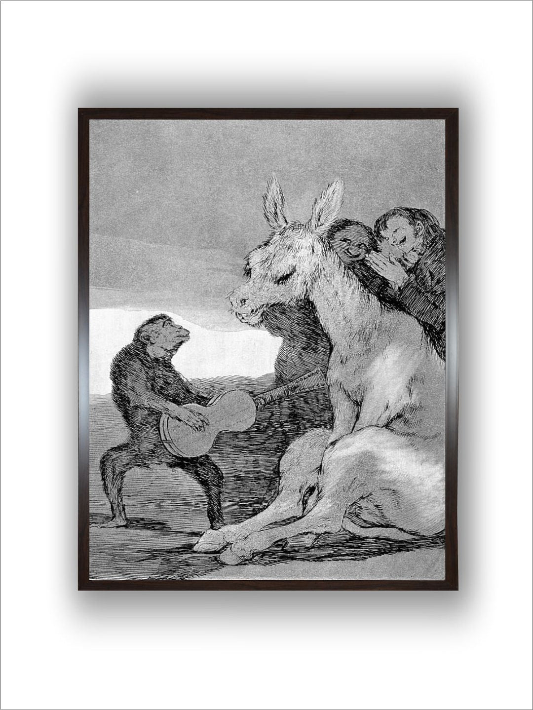 Bravo! a Caricature of Musical Evenings, 1799 by Francisco de Goya