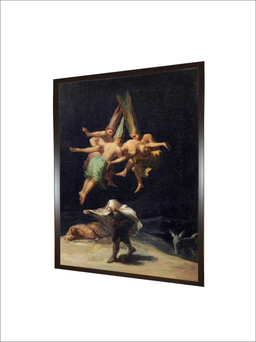 Vol de Sorcieres - Witches in Flight (Vuelo de Brujas) by Francisco de Goya