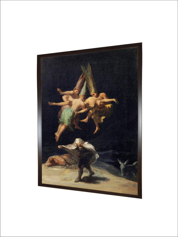 Vol de Sorcieres - Witches in Flight (Vuelo de Brujas) by Francisco de Goya