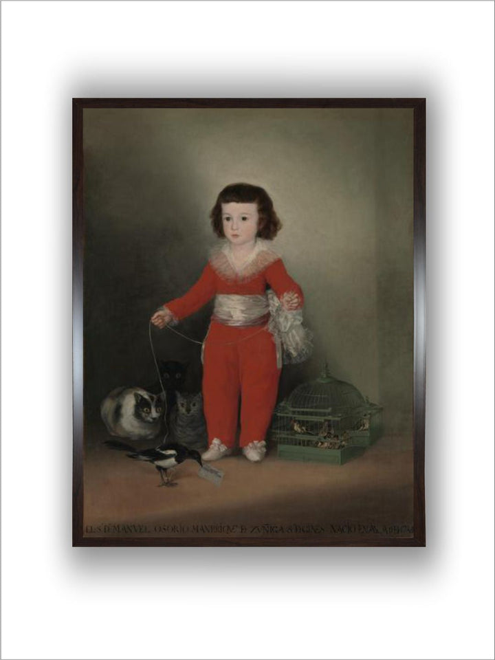 don Manuel Osorio Manrique de Zuniga (1784-92), 1790 by Francisco de Goya