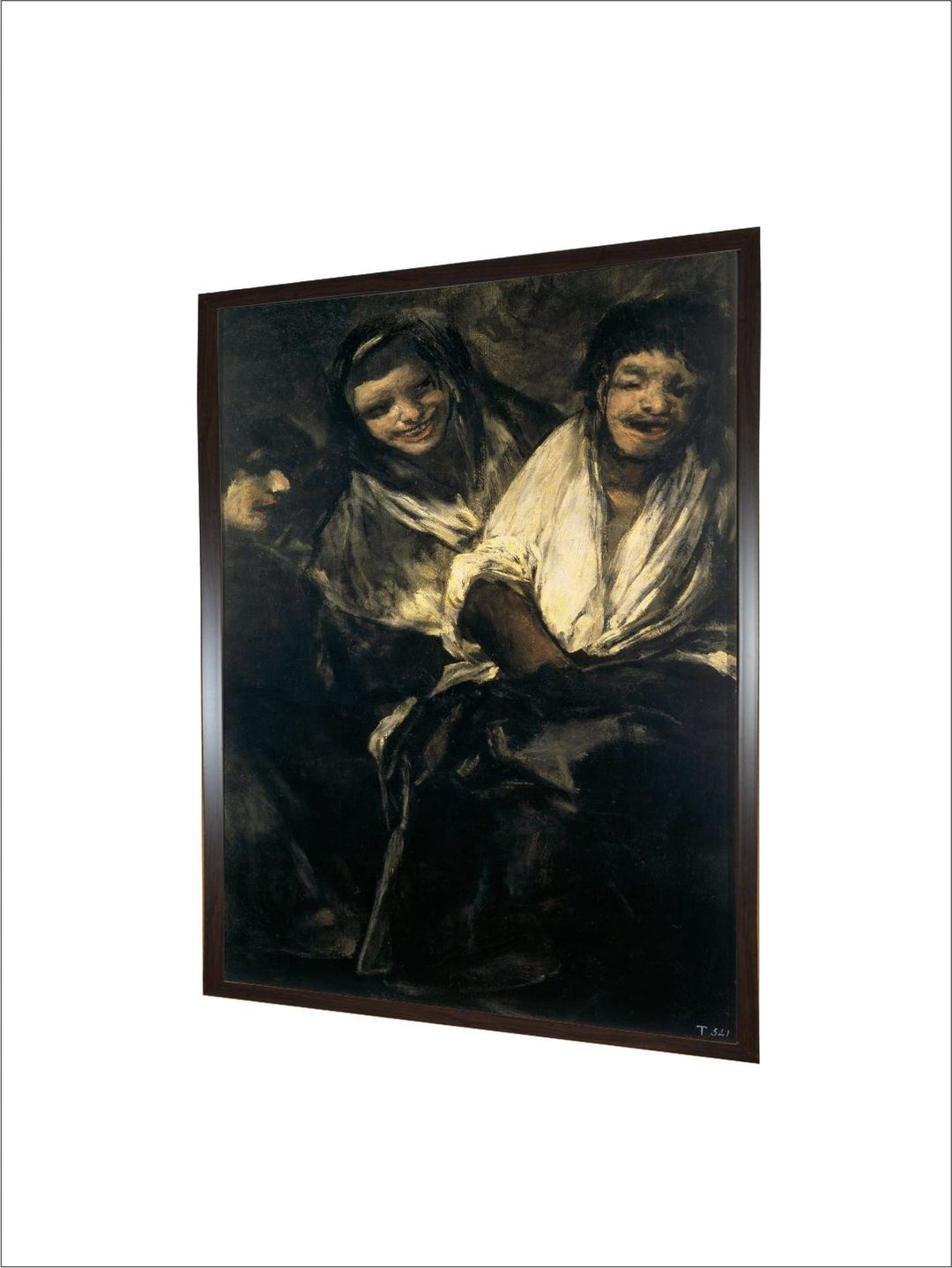 Man Mocked by Two Women (Women Laughing or the Ministratio) by Francisco de Goya