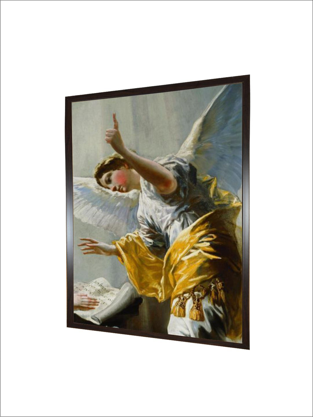 The Annunciation (detail) by Francisco de Goya
