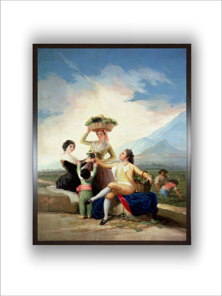 The Grape Harvest or Autumn, 1786 by Francisco de Goya