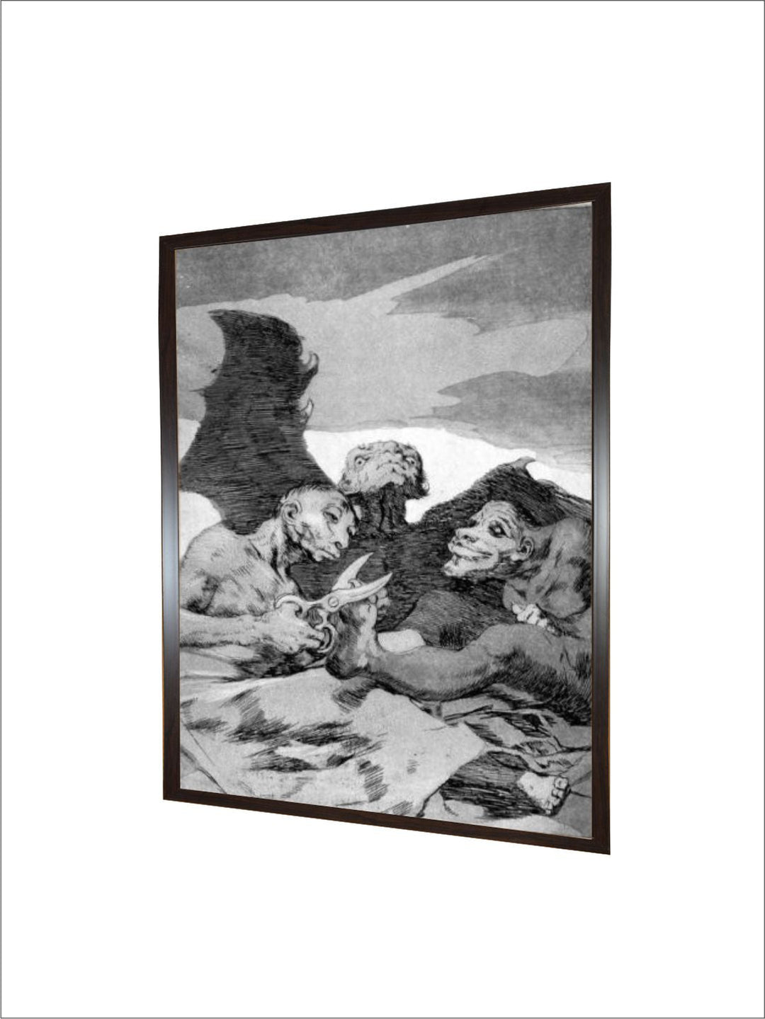 They Spruce Themselves Up, 1799 by Francisco de Goya