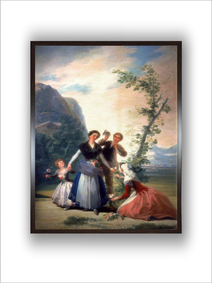 The Florists or Spring, 1786 by Francisco de Goya
