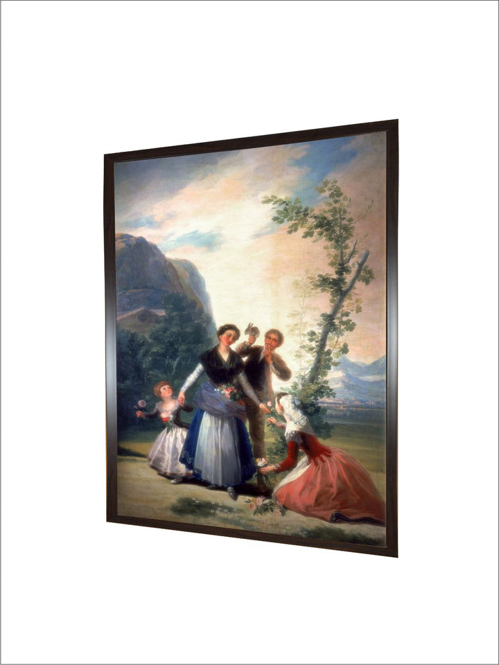 The Florists or Spring, 1786 by Francisco de Goya