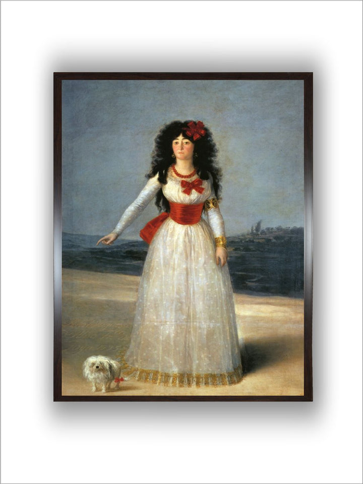 The Marquesa de Pontejos, C. 1786 by Francisco de Goya